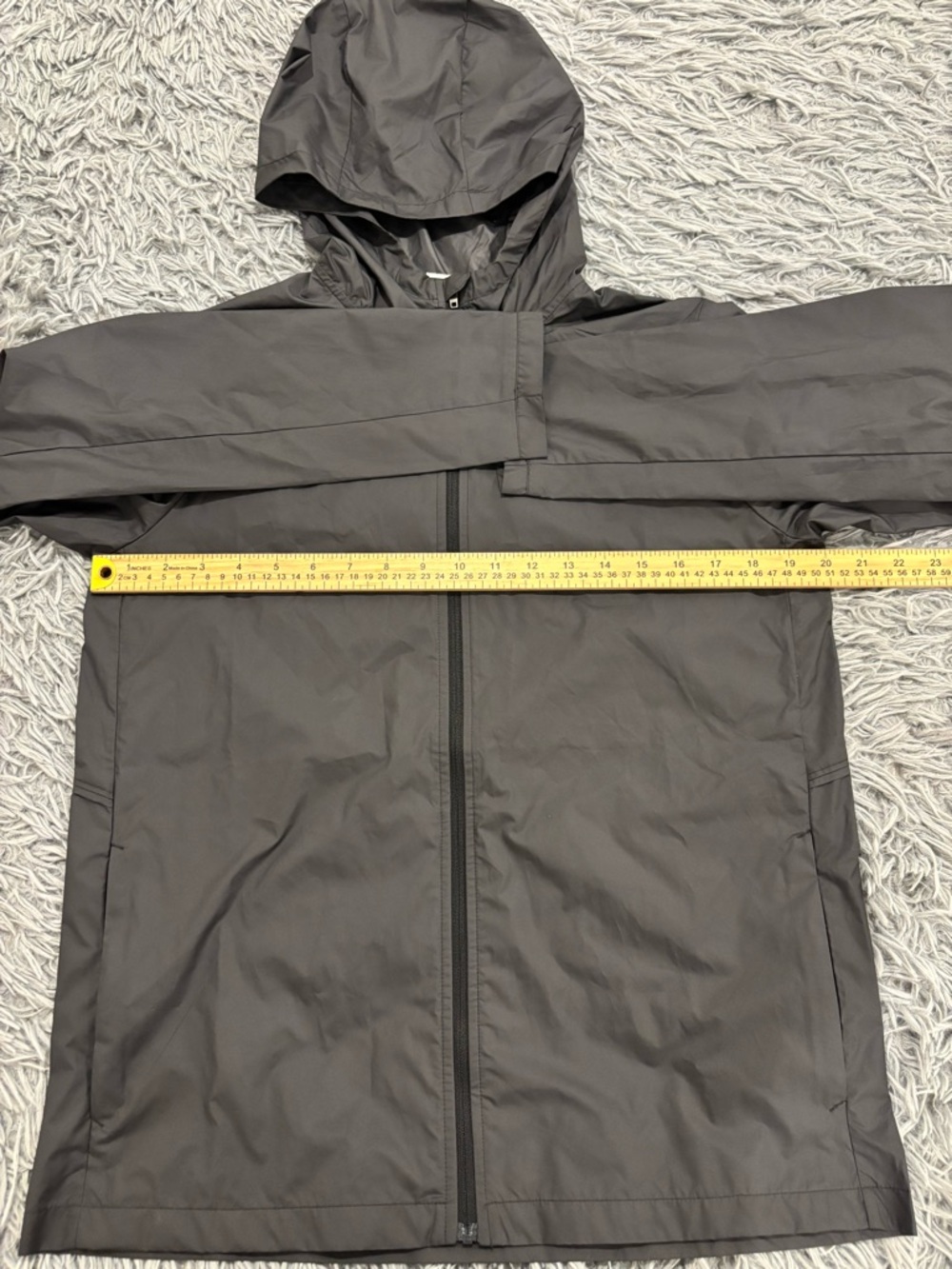 Nike Storm Fit Women’s Black Academy 25 Rain Windbreaker Jacket Full Zip Size XL - Picture 5 of 7